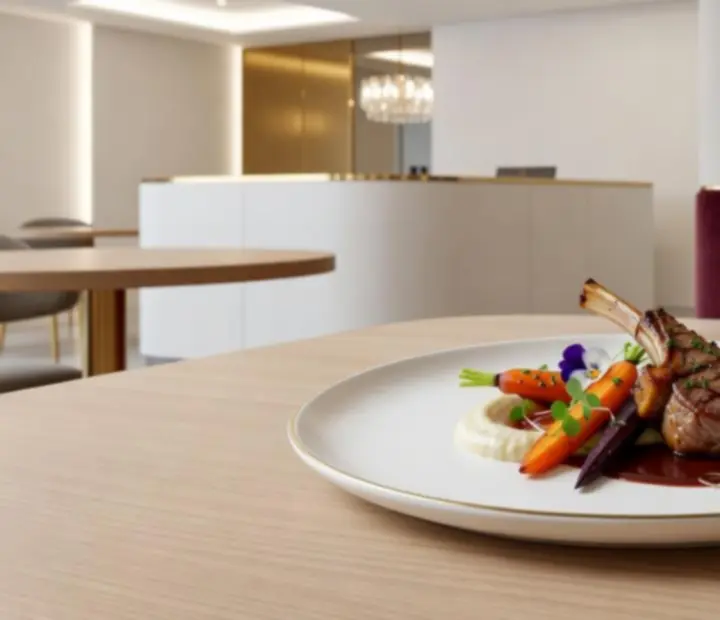 Wykwintne danie główne w restauracji MACHU Catherine